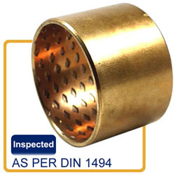 IBINSA COJINETES CILÍNDRICOS EN BRONCE LAMINADO ebo SERIE SB ISO3547 DIN1494