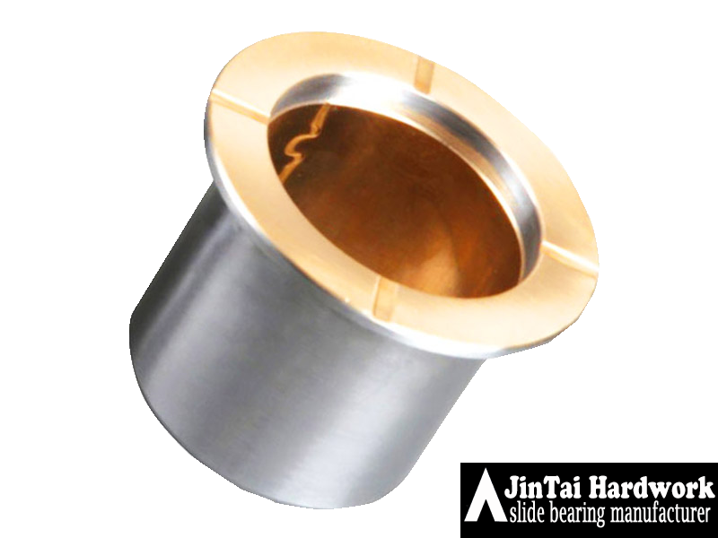 flanged bimetal bushing