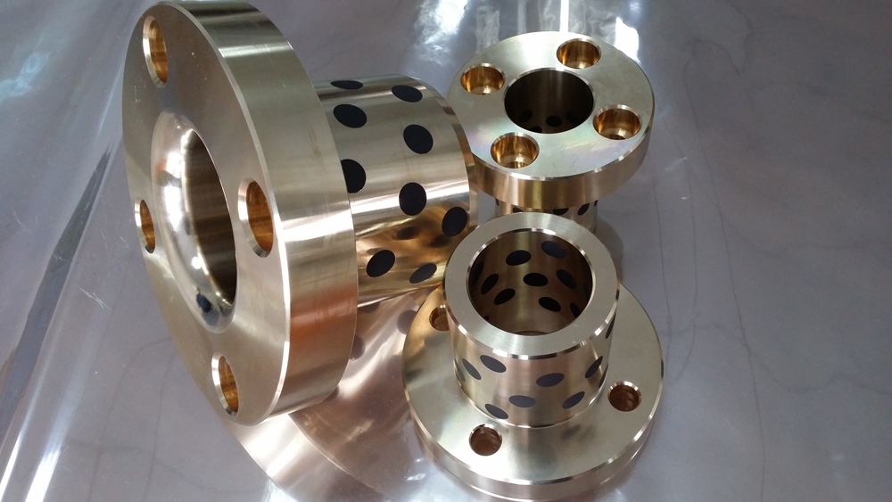 Solid self - lubricating bearing